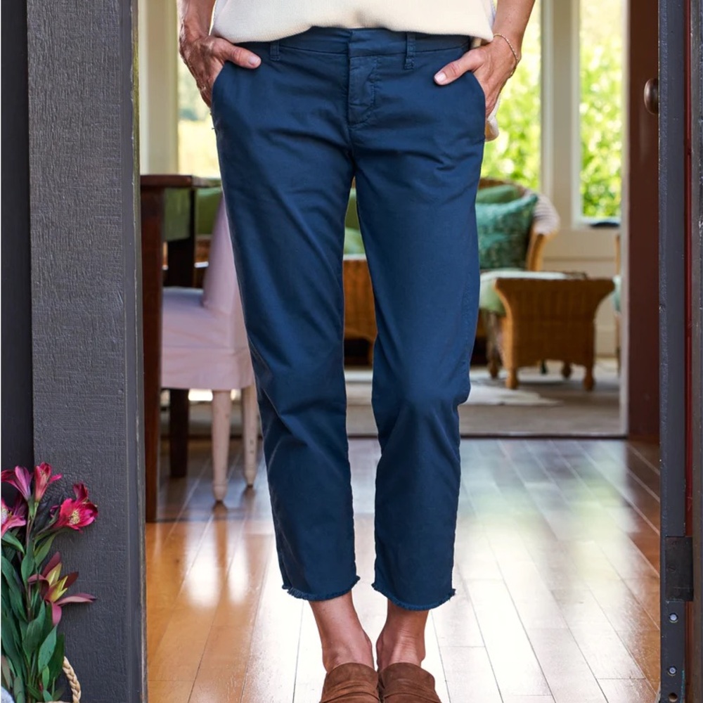 NWT Frank & Eileen Italian Chino, in Vintage Navy